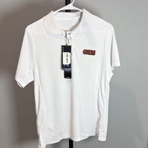 Antigua White 49ers Polo Shirt